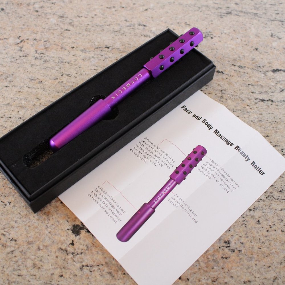 Cosmedix Face And Body Massage Beauty Roller Purpl